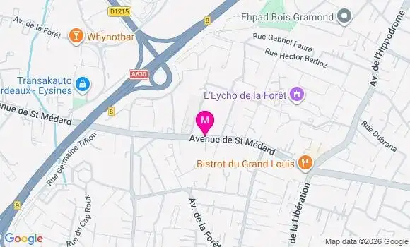 Localisation Maylis Fourteau