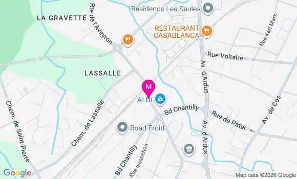 Localisation Lisa Courtade