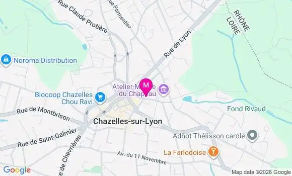 Localisation Justine Vericel