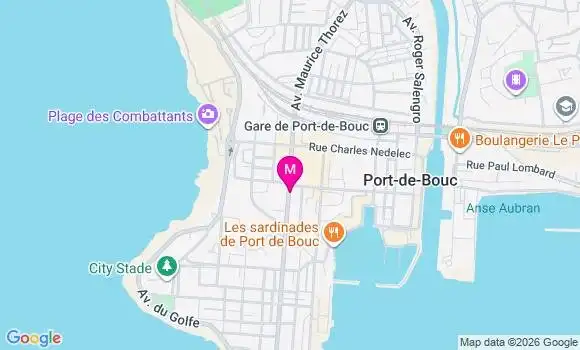 Localisation Ninon Poutaraud
