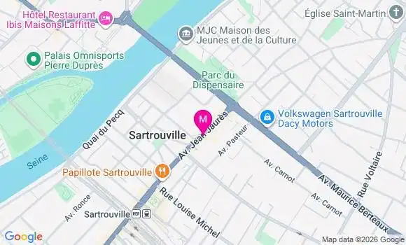 Localisation Djilan Eustache