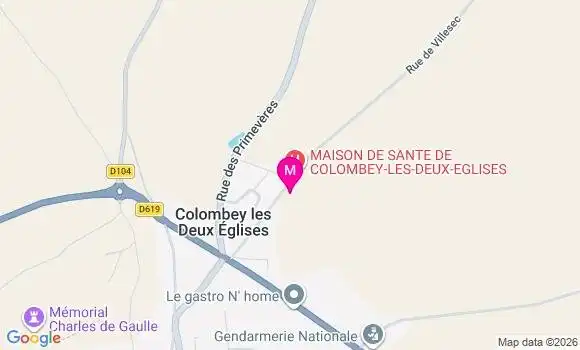 Localisation Alison Mielle
