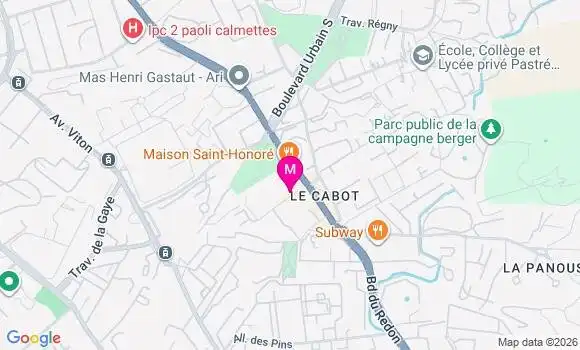 Localisation Cecile Motte Barbier