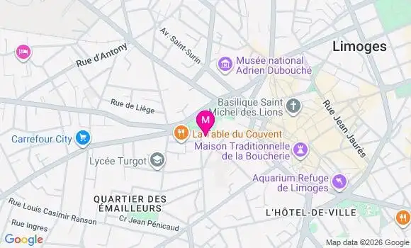 Localisation Pauline Bourbonnaud