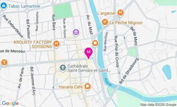 Localisation Agathe Paolini