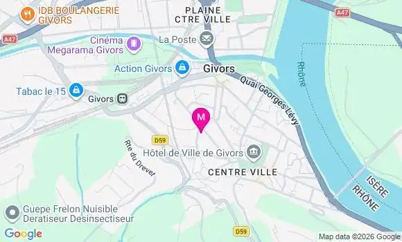 Localisation Tatiana Mariette Ferey