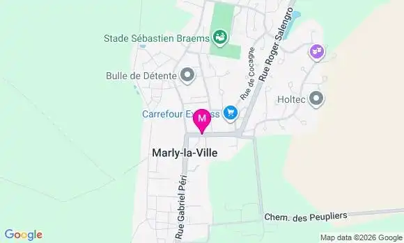 Localisation Sharlene Weidert