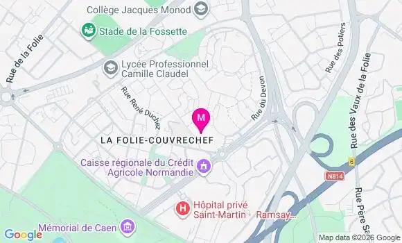 Localisation Emilie Demanesse