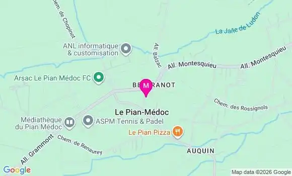 Localisation Javote Gueret