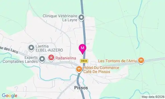 Localisation Jules Bedin