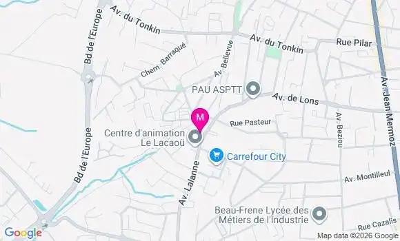 Localisation Mathilde Baradat Darre