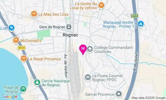 Localisation Lauryne Drouard