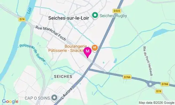 Localisation Amandine Delamarre