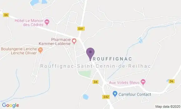 Localisation Magali Martin