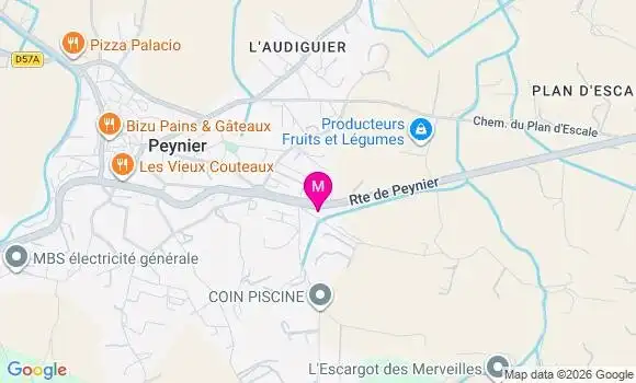 Localisation Mellyna Laluque