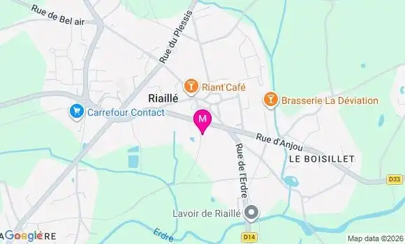 Localisation Amandine Gerard