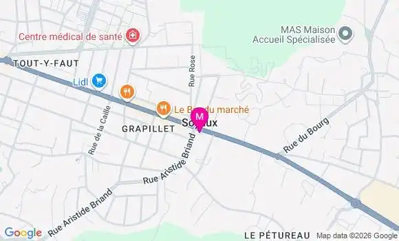 Localisation Mathilde Lucchese
