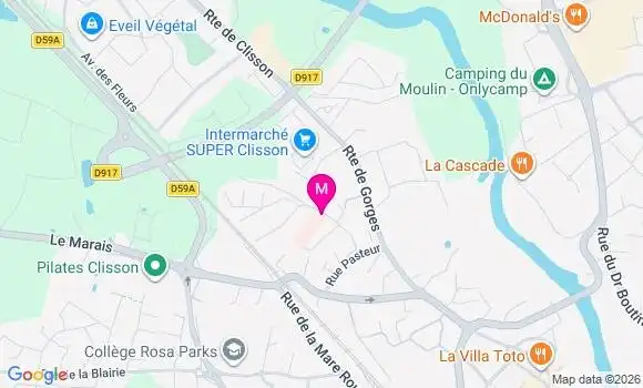 Localisation Justine Rabiller