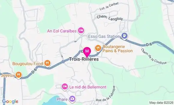 Localisation Amandine Dulice