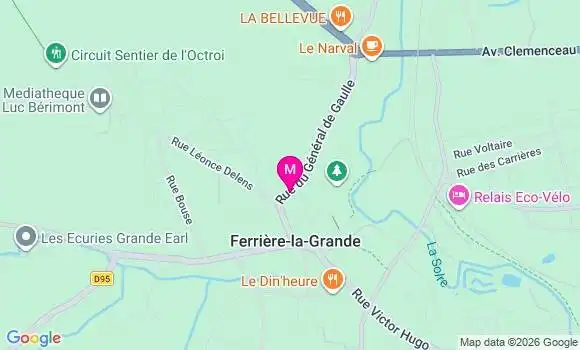 Localisation Faustine Delvigne