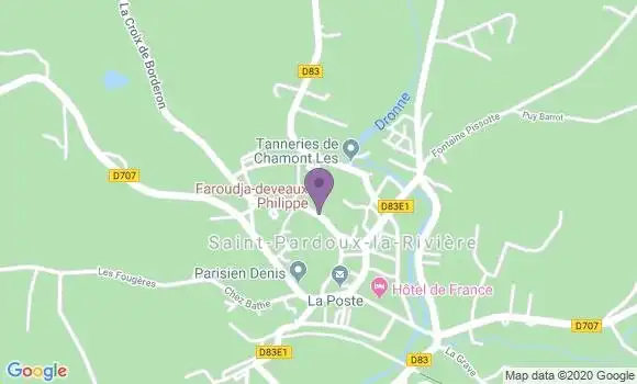 Localisation Arnaud Desvignes
