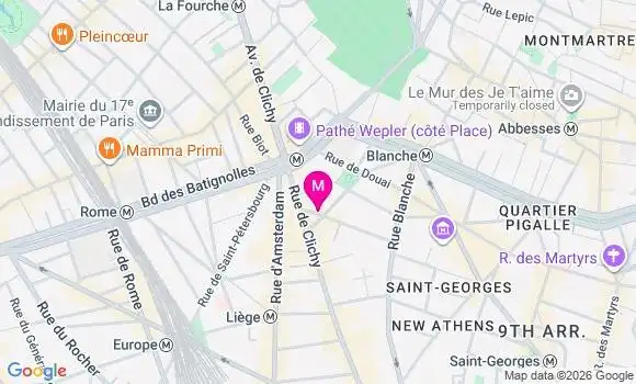 Localisation Clara Le Bloa