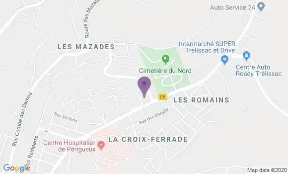 Localisation Fabrice Doucet