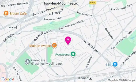 Localisation Nina Amarouche