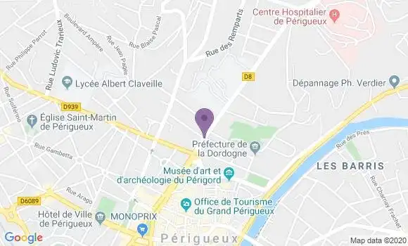 Localisation Antony Gibaud