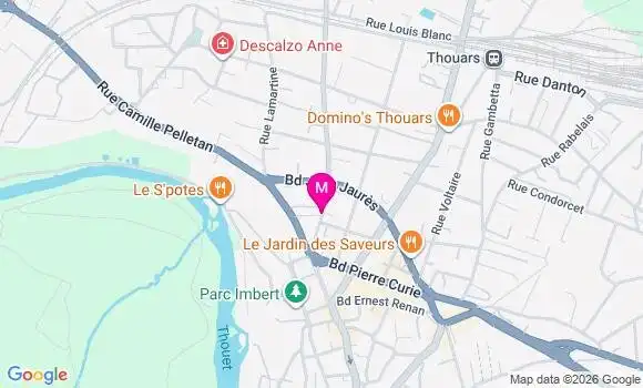 Localisation Margaux Jeannot