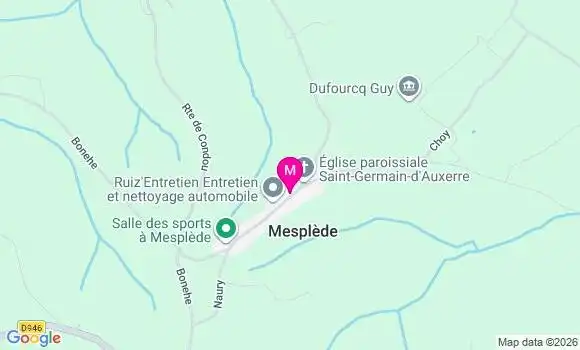 Localisation Camille Gendron