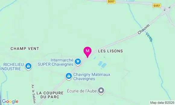 Localisation Honorine Rousseau