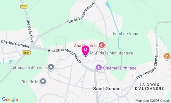 Localisation Lise Morelle