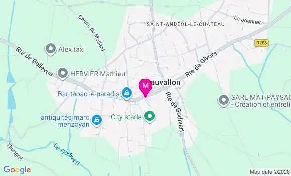 Localisation Victoria Pessia Chanavat