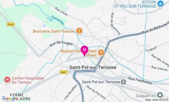 Localisation Perrine Hoguet