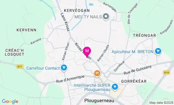 Localisation Enora Chappuis