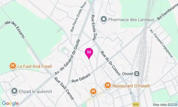 Localisation Hugo Duée