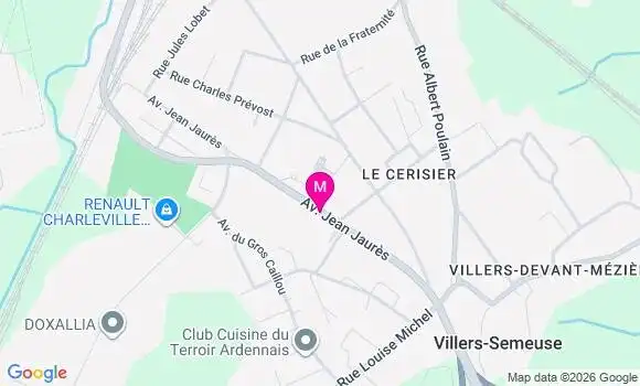 Localisation Caroline Parant