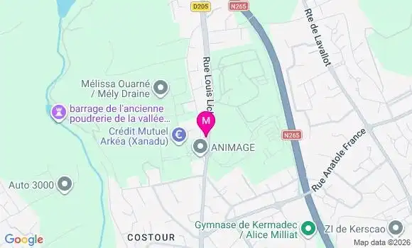 Localisation Titouan Langlade