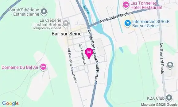 Localisation Corinne Mignon Levan