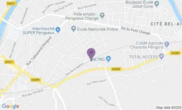 Localisation Marion Segonzac