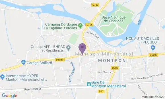 Localisation Magali Valentin
