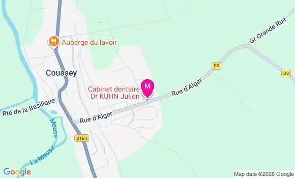Localisation Adeline Denis