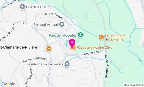 Localisation Andrea Courault