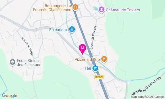 Localisation Floriane Geoffroy