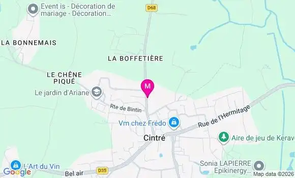 Localisation Laura Perrin