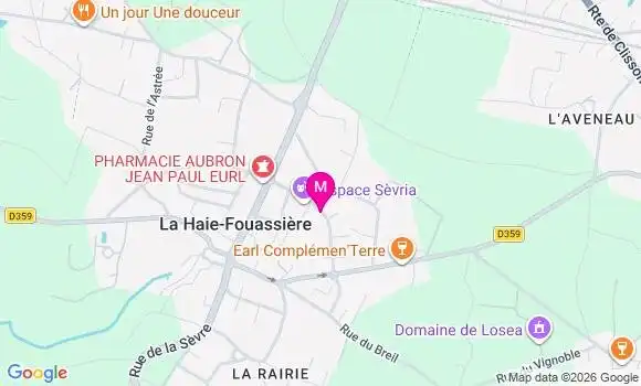Localisation Charlotte Moriniere