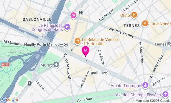 Localisation Ethel Cohen