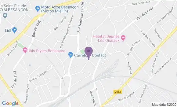 Localisation Emmanuelle Devred