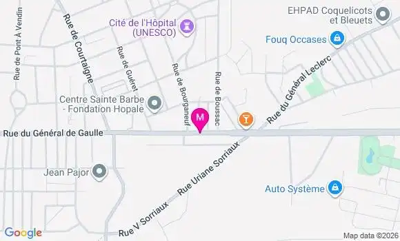 Localisation Camille Dupire